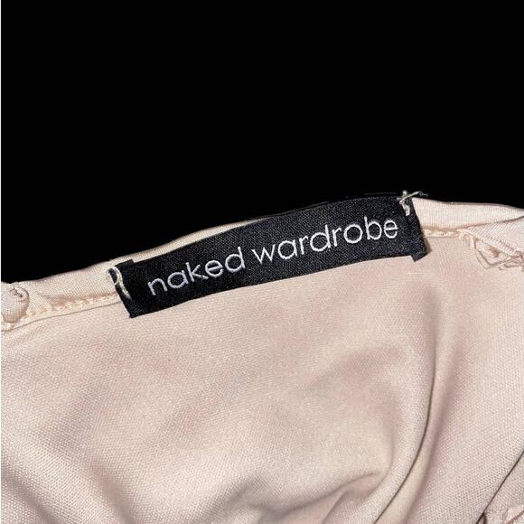 EUC Naked Wardrobe Show Stopper Body shaper Full Slip Beige Women's Size Medium - Picture 5 of 8